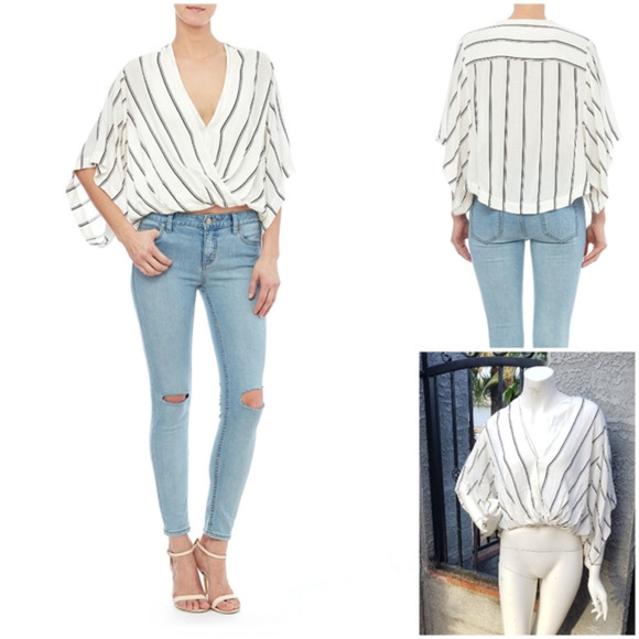Free people STRIPE BLOUSE‎ - Picture 1 of 9